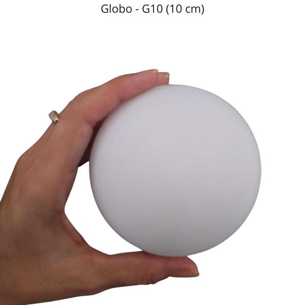 Imagem de Globo Esfera Bola Vidro Rosca Luminária Arandela Pin 1640