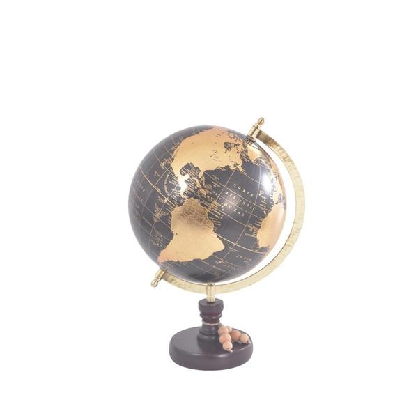 Imagem de Globo Shapley Preto/Gold 20x30x20CM