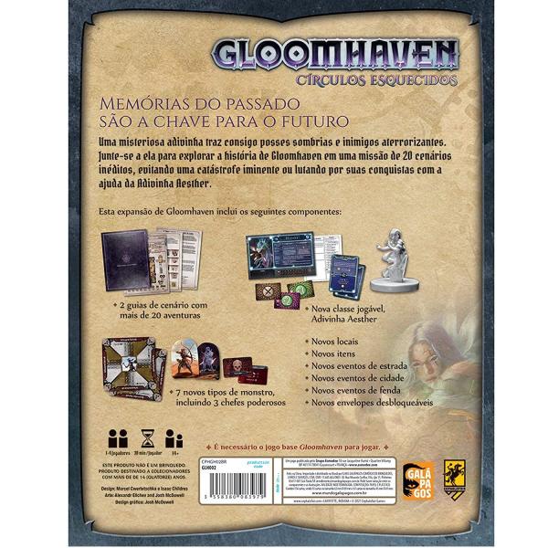 Imagem de Gloomhaven Círculos Esquecidos (Expansão)