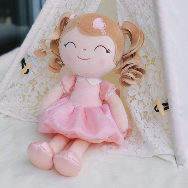 Imagem de Gloveleya - boneca 40cm princesa - pink com sacola