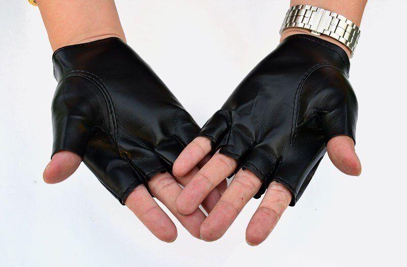 Imagem de Gloves Wokex, boate masculina de hip-hop em couro de meio dedo