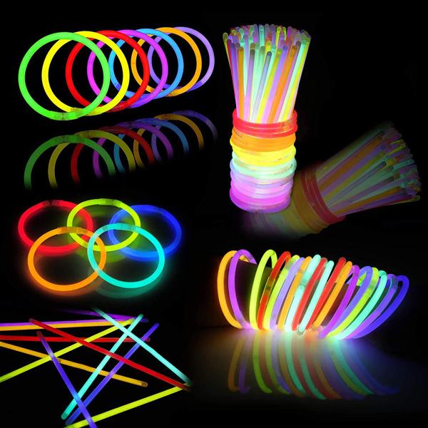 Imagem de Glow Sticks JOYIN 400 20 cm Glowsticks, pulseiras e colares