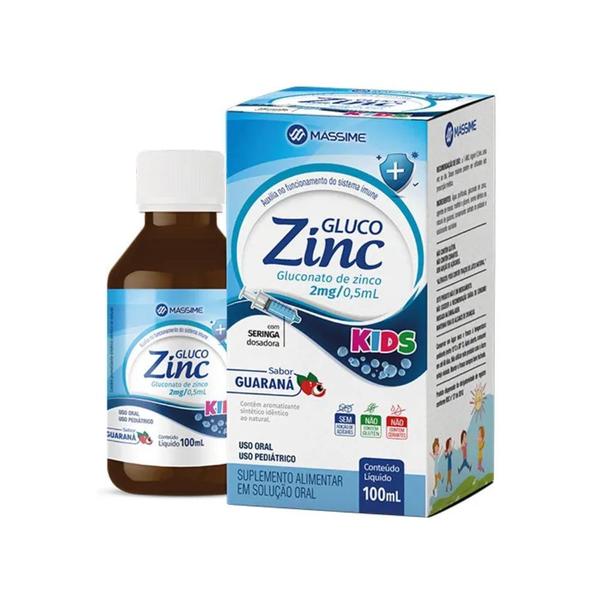 Imagem de Gluco Zinc  Kids  2Mg - 100 ml -Massime