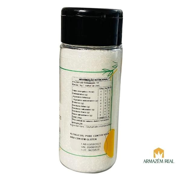 Glutamato Monossódico 90g - Realce de Sabor - Armazém Real Imagem de Glutamato Monossódico 90g - Realce de Sabor