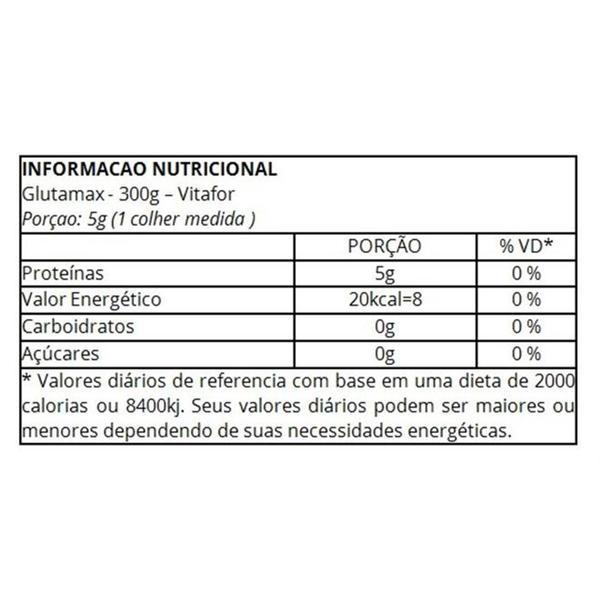 Imagem de GLUTAMAX 300g Vitafor