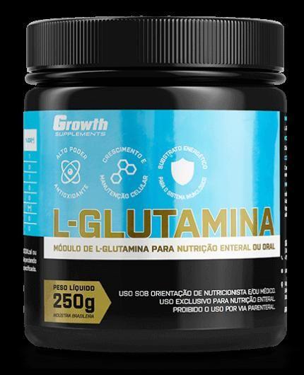 Imagem de Glutamina 250g  Growth Supplements - (l-glutamine)