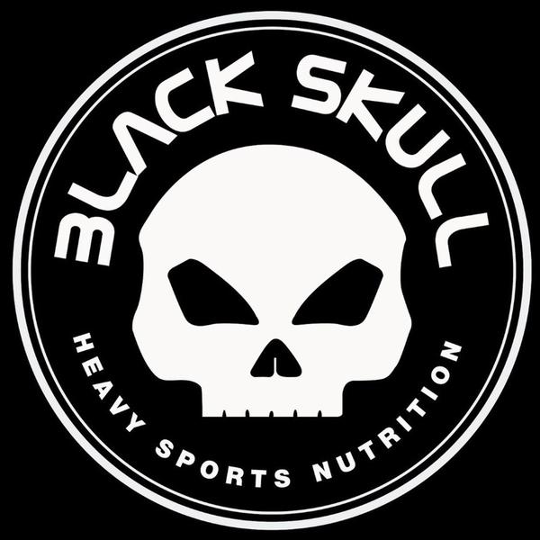 Imagem de Glutamina 300g Black Skull - Glutamine Caveira Preta 