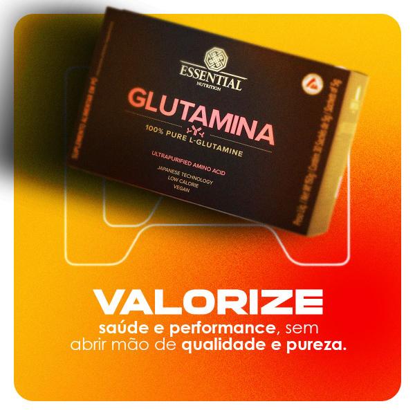 Imagem de GLUTAMINA COM 30 SACHES x 5g  ESSENTIAL NUTRITION