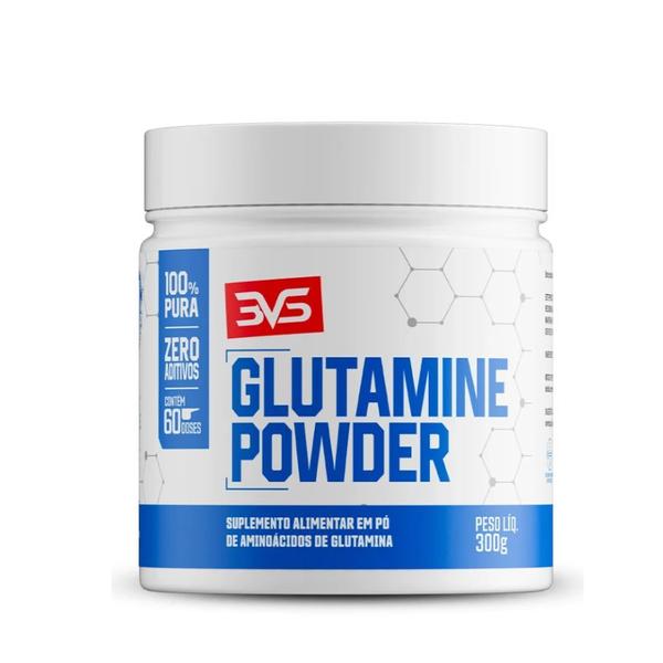 Imagem de Glutamina Glutamine Powder 300G 100% pura - 3Vs Nutrition