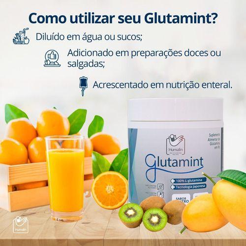 Imagem de Glutamina Glutamint Suplemento Imunoestimula L-glutaminaimun