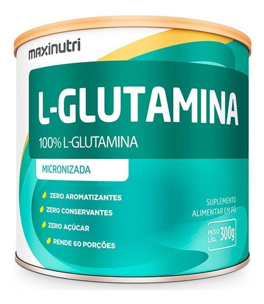 Imagem de Glutamina L-Glutamina Micronizada 300G Maxinutri