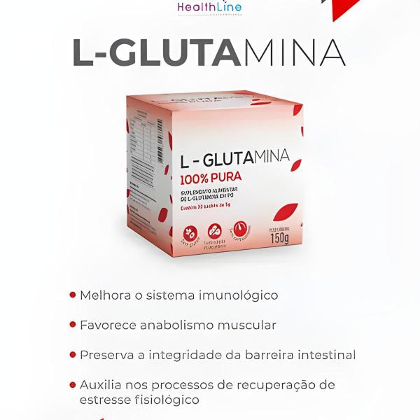 Imagem de Glutamina Para Intestino Sem Glúten 100% Pura - Healthline