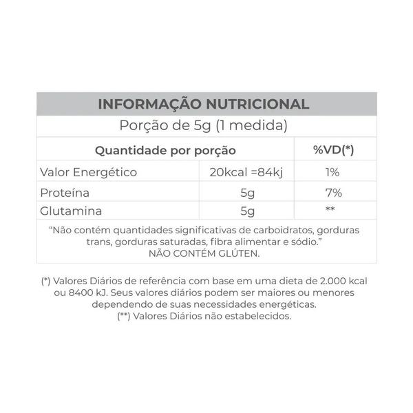 Imagem de Glutamina Pure (300g) Central Nutrition