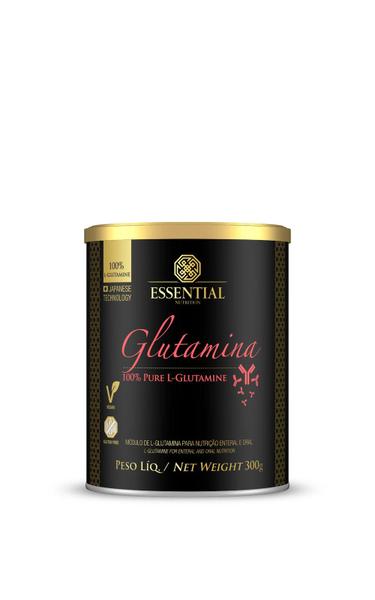 Imagem de Glutamina  pure l-glutamine 300g Essential Nutrition