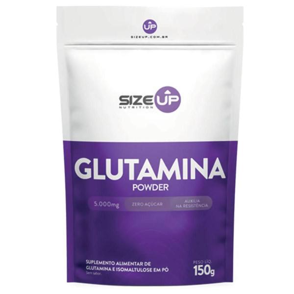 Imagem de Glutamina (Sc) 150 G - Size Up Sem Sabor 150 G