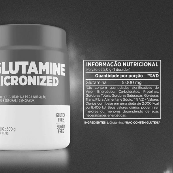 Imagem de Glutamine Atlhetica Nutrition 100% Glutamina Micronizad 300g