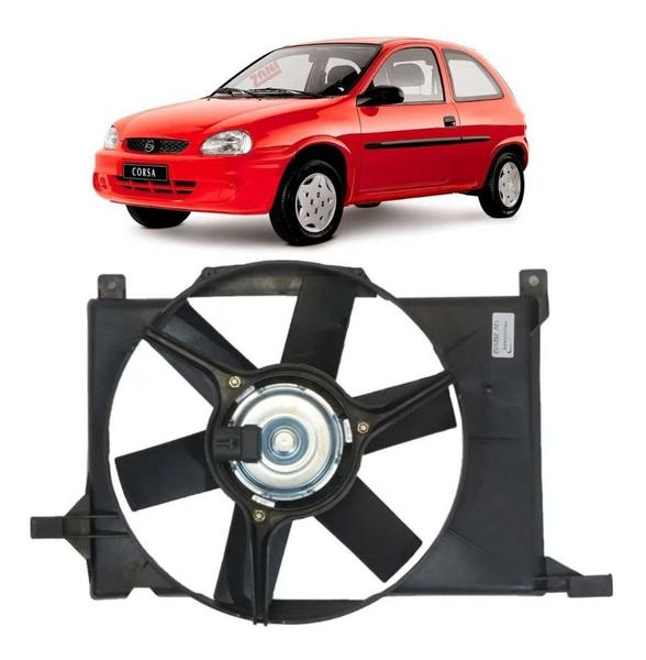 Gmv Eletroventilador Chevrolet Corsa 1.0 1.4 1.6 1994 A 2002 - Zani Radiadores Imagem de Gmv Eletroventilador Chevrolet Corsa 1.0 1.4 1.6 1994 A 2002