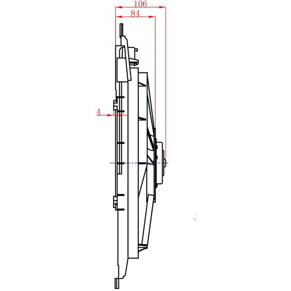 Imagem de Gmv Ventoinha Defletor Renault Clio Ii / Kangoo Ii 2009 Em D