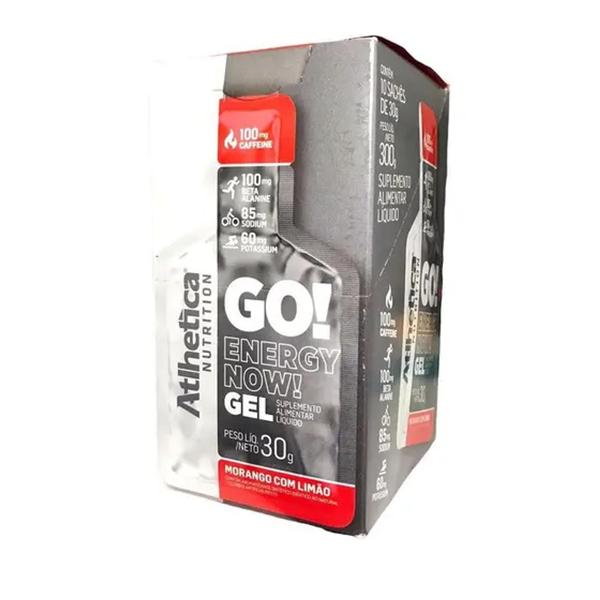 Imagem de Go! Energy Now Gel Display 10 Sachês de 30g cada Atlhetica Sabores