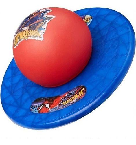 Imagem de Go Go Ball Spiderman Binquedo De Pular Homem Aranha Lider vermelha