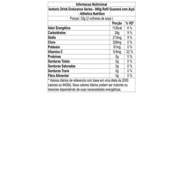 Imagem de Go Isotonic Drink - 900g Refil Guaraná com Açaí - Atlhetica Nutrition
