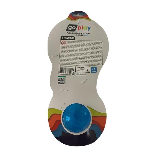 Imagem de Go Play Spin Ball Pula Corda Giratório Azul - Multikids