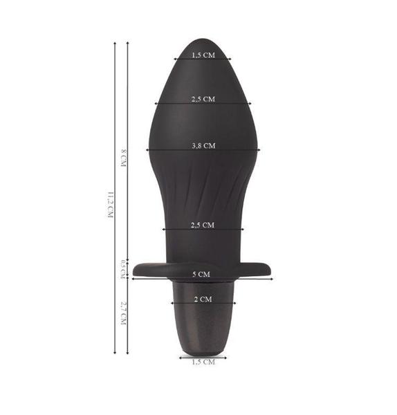 Imagem de Go Vibe Black Cápsula Vibratória Multivelocidade Recarregável A Sós - Á Sós