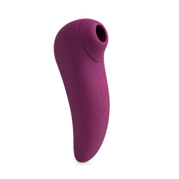 Imagem de Go Vibe Mia Sugador de Clitóris e Vibrador 12,3cm x 5,5cm 7 Intensidades 2 Motores em Silicone Recarregável A Sós