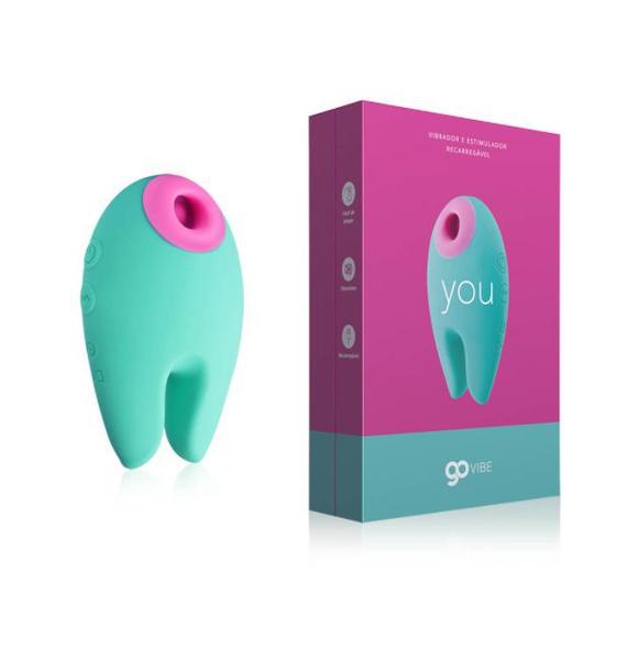 Imagem de Go Vibe You Vibrador e Sugador de Clitóris Recarregável 