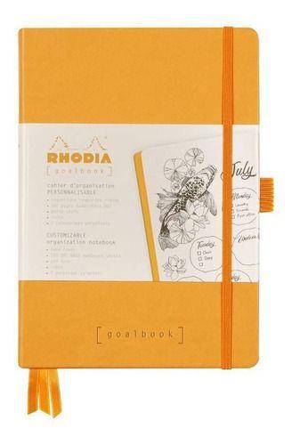 Imagem de Goalbook Rhodia A5 Capa Dura Orange