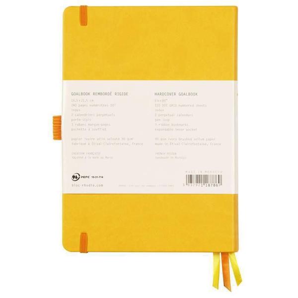 Imagem de Goalbook Rhodia A5 Capa Dura Yellow