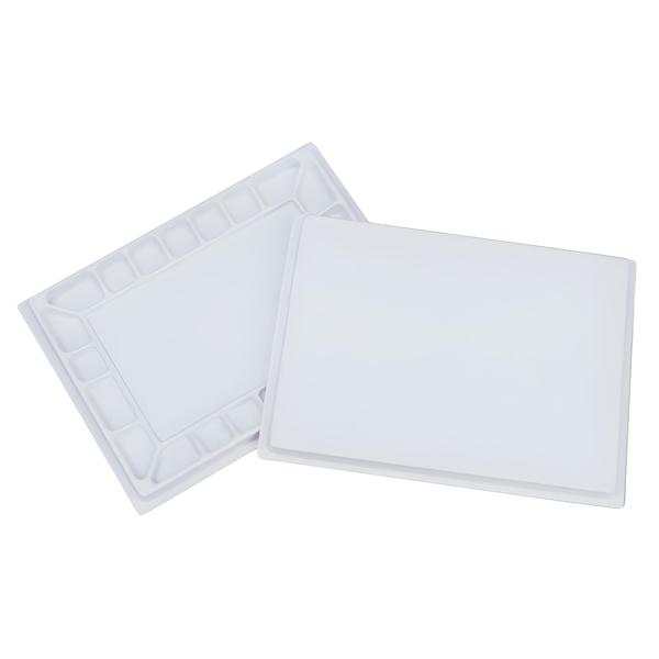 Godet Moldado em Poliestireno 40x30cm com Tampa 22 Cavidades Mod 12468 - TRIDENT Imagem de Godet Moldado em Poliestireno 40x30cm com Tampa 22 Cavidades Mod 12468
