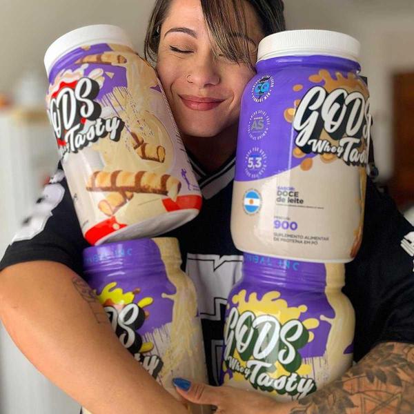 Imagem de Gods Whey Tasty Whey Protein 3W 900G Canibal Sabor Sonho