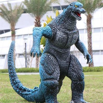 Imagem de Godzilla Dinossauro Emborrachado Com Som Monstro Modelo Brinquedo. - DM TOYS