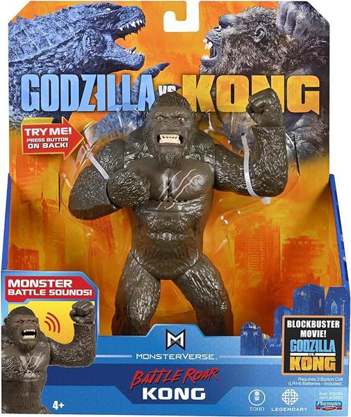 Imagem de Godzilla vs Kong Boneco Colecionável Com Som 17cm