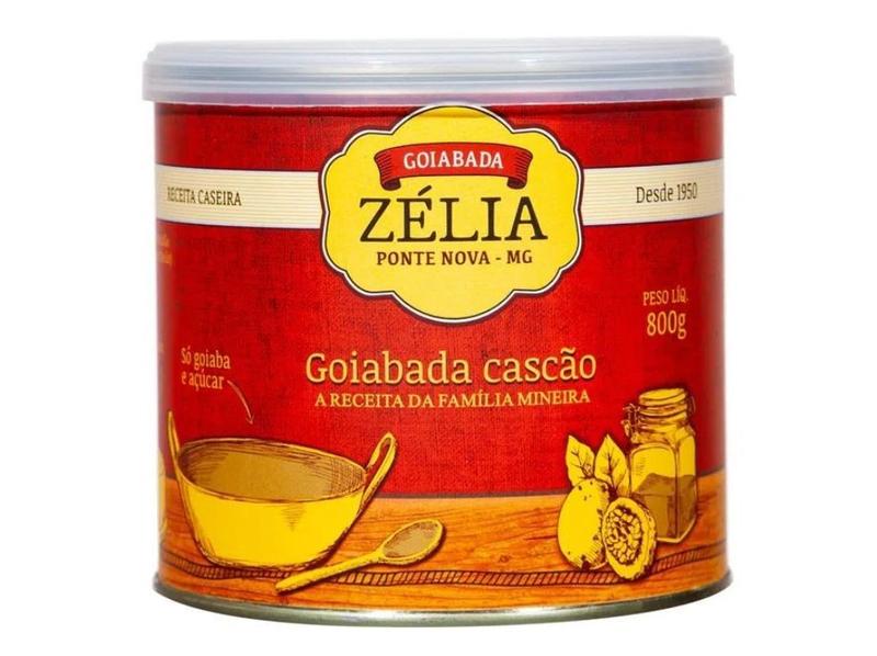 Imagem de Goiabada Cascão Cremosa Zélia 800g