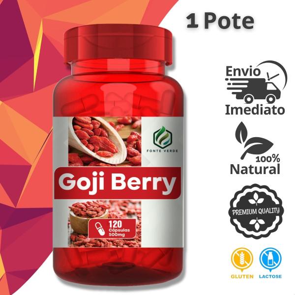 Imagem de Goji Berry 120 Cáps - Fonte Verde