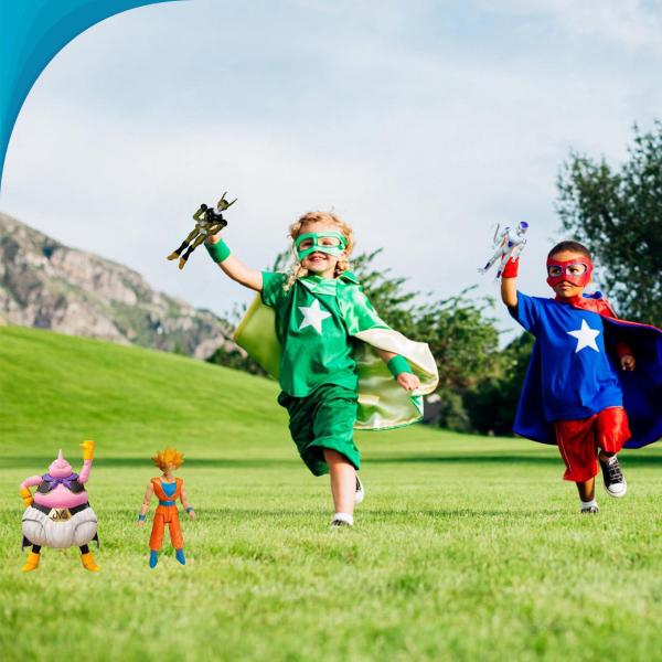 Goku Freeza Cells Majin Boo Bonecos Sortidos Dragon Ball Z Brinquedo Para Meninos Com Garantia - ATENA Imagem de Goku Freeza Cells Majin Boo Bonecos Sortidos Dragon Ball Z Brinquedo Para Meninos Com Garantia