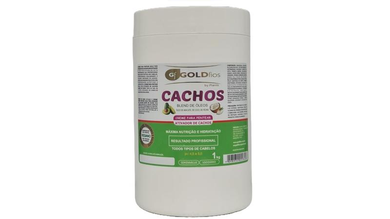 Imagem de Gold Fios Cachos Blend de Óleos Creme de Pentear 1 Kg