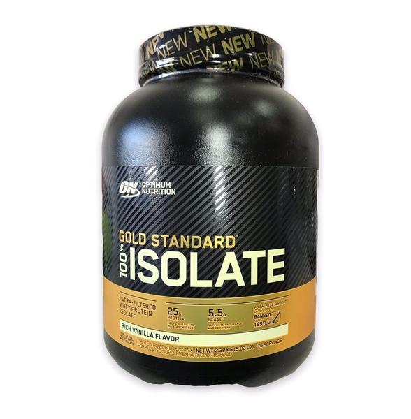 Imagem de Gold Standard 100% Isolate (2,28kg) - Sabor Rich Vanilla Flavor