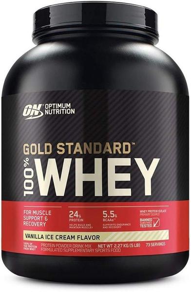 Imagem de Gold Standard 100% Whey 2.2kg Baunilha Optimum Nutrition