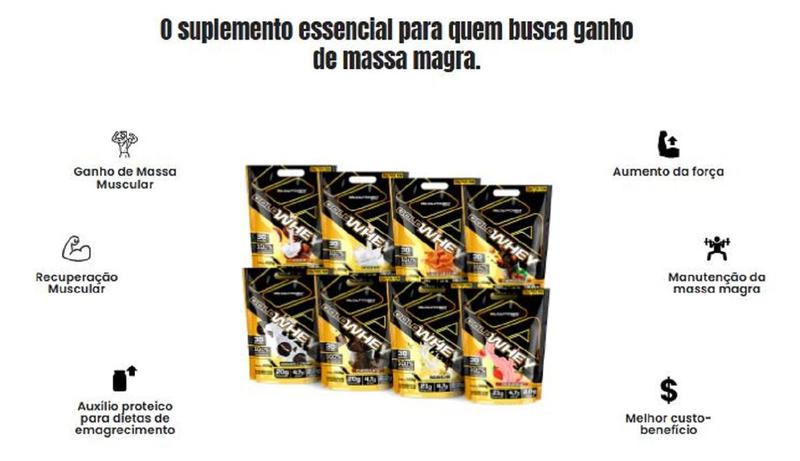 Imagem de  Gold Whey Refil 900g  Adaptogen