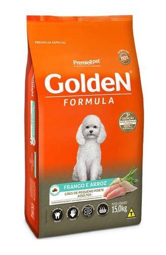 Imagem de Golden Formula Cães Adultos De Pequeno Porte Frango E Arroz 15kg