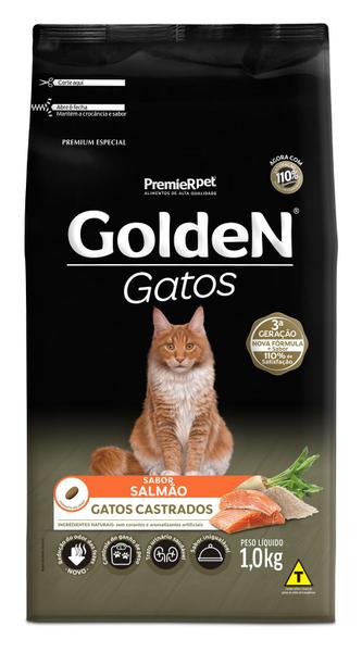 Imagem de Golden Gatos Adulto Castrado Salmão