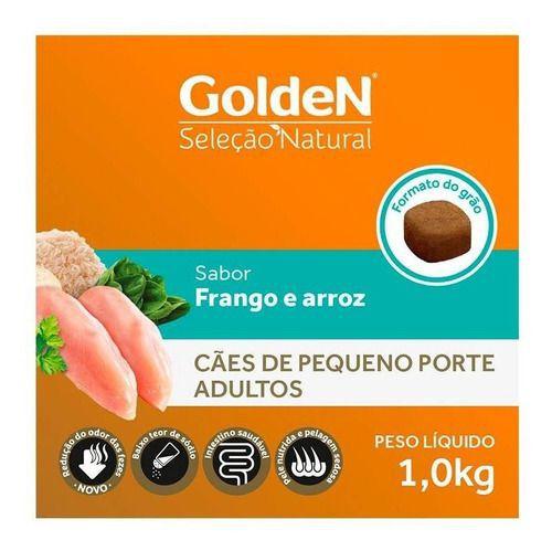 Imagem de GoldeN Seleção Natural Cães Adultos Porte Pequeno Frango & Arroz 1 kg