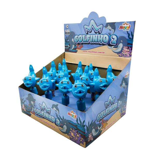 Golfinho 2- Tubo de Balinhas Tutti Frutti - caixa c/ 12 Unid - Royal Toys Imagem de Golfinho 2- Tubo de Balinhas Tutti Frutti - caixa c/ 12 Unid