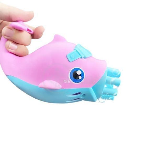 Golfinho Bolhudo Bolhas Sabão Criança Infantil Rosa E Azul 2 - SMART BRACELET Imagem de Golfinho Bolhudo Bolhas Sabão Criança Infantil Rosa E Azul 2