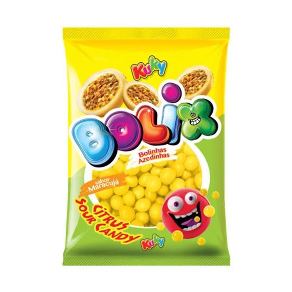 Goma bolix kuky azedinha 70g sabor maracuja - KUKY CONFEITOS Imagem de Goma bolix kuky azedinha 70g sabor maracuja
