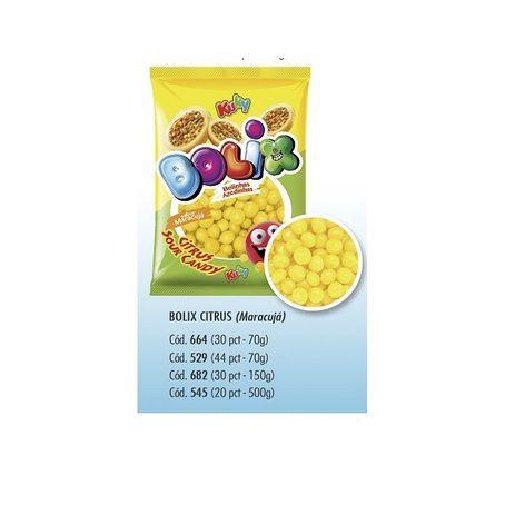 Goma bolix kuky azedinha 70g sabor maracuja - KUKY CONFEITOS Imagem de Goma bolix kuky azedinha 70g sabor maracuja