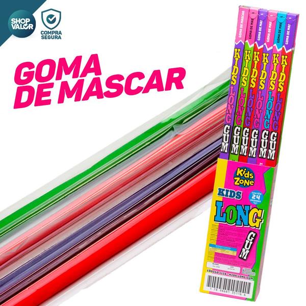 Goma de Mascar Long Gum 55cm - A Diversão Mais Doce e Esticada